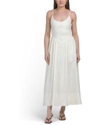 TJ Maxx - Linen Blend Melinda Dress For Cotton/Polyester/Linen - Lyst