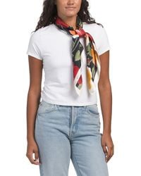 TJ Maxx - Square Scarf For Polyester - Lyst