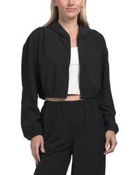 TJ Maxx - Hooded Cropped Jacket, Spandex/Polyester - Lyst