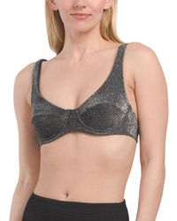 TJ Maxx - Scoop Underwire Bikini Top For Nylon/Spandex - Lyst