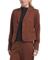 TJ Maxx - 3 Button Ponte Jacket, Nylon/Polyester/Rayon - Lyst
