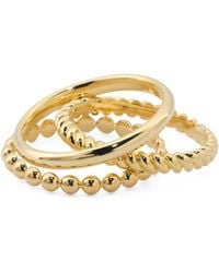 TJ Maxx - 24Kt Plated Three Ring Set For - Lyst