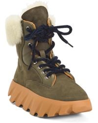 TJ Maxx - Suede Tura Foa Lined Cuff Boots For Leather/Suede - Lyst