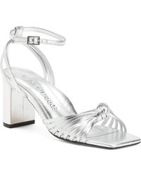 TJ Maxx - Leather Faye Block Heel Sandals For - Lyst