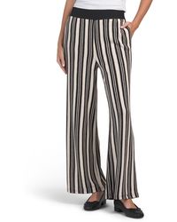 TJ Maxx - Jacquard Knit Wide Leg Pants For Spandex/Polyester/Rayon - Lyst