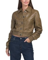 TJ Maxx - Leather Aila Jacket For Nylon/Polyester/Leather - Lyst