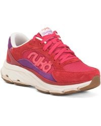 TJ Maxx - Suede Wide Width Devotion X Max Walking Sneakers For - Lyst