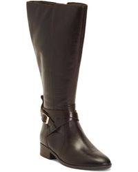 TJ Maxx - Extra Wide Calf Leather Rena Tall Boots For - Lyst