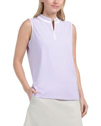 TJ Maxx - Mock Neck Sleeveless Top For Nylon/Spandex/Cotton - Lyst