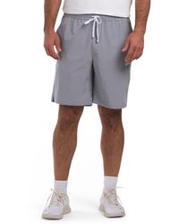 TJ Maxx - Slash Logo Lightweight Sport Shorts For Polyester - Lyst