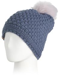 TJ Maxx - Snowfall Beanie With Pom Accent For Polyester/Acrylic - Lyst