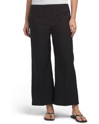 TJ Maxx - Wide Leg Luxe Pants With Matte Horn Buttons For Nylon/Spandex/Rayon - Lyst