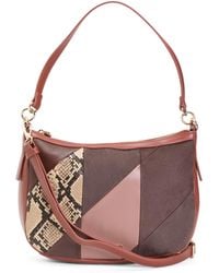 TJ Maxx - Patchwork Animal Shoulder Bag For Leather//Suede - Lyst
