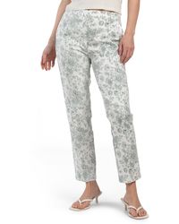 TJ Maxx - Printed Pull On Skinny Stretch Pants For Spandex/Cotton/Viscose - Lyst
