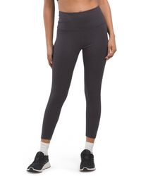 TJ Maxx - Run Herringbird Three-Quarter Tights, Nylon/Spandex/Polyester - Lyst