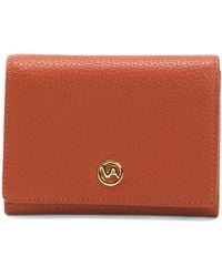 TJ Maxx - Leather Medium Tooled Flap Over Wallet, Leather - Lyst