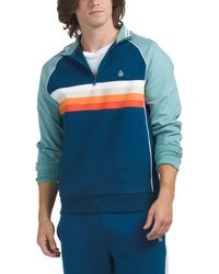 TJ Maxx - Ponte Quarter Zip Track Jacket For Cotton/Polyester - Lyst