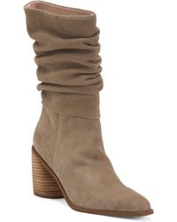 TJ Maxx - Suede Fuse Slouch Boots For - Lyst