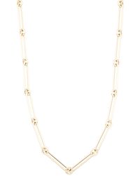 TJ Maxx - 14Kt Long Paperclip Chain Necklace For - Lyst