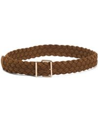 TJ Maxx - Suede Wide Braided Belt For /Suede - Lyst