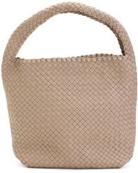 TJ Maxx - Leather Woven Dual Zip Compartment Hobo For - Lyst