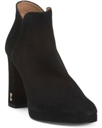 TJ Maxx - Suede Sierra Pointed Heeled Booties For Leather/Suede - Lyst