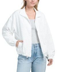 TJ Maxx - Ditsy Floral Printed Jacket For Nylon/Spandex/Polyester - Lyst