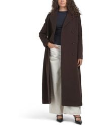 TJ Maxx - Italian Wool Blend Six Button Long Double Breasted Coat, Wool/Viscose/Cashmere - Lyst