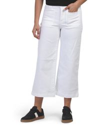 TJ Maxx - Abtech High Rise Wide Leg Ankle Jeans With Patch Pockets For Spandex/Cotton - Lyst