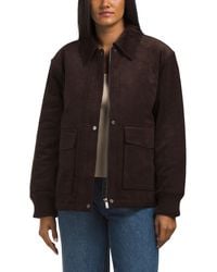 TJ Maxx - Mongolian Faux Fur Shearling Jacket, Cotton/Polyester - Lyst