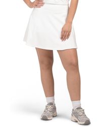 TJ Maxx - Crop Short Sleeve Polo And Skort Set, Spandex/Polyester - Lyst