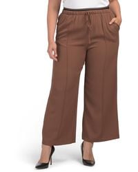 TJ Maxx - Plus Luxe Crepe Pull On Pants For Spandex/Polyester - Lyst