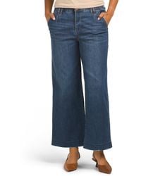 TJ Maxx - Ab Tech High Rise Wide Leg Jeans For Spandex/Cotton/Polyester - Lyst
