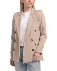 TJ Maxx - Oversized Double Breasted Blazer For Polyester - Lyst