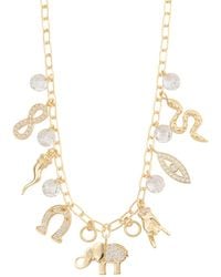 TJ Maxx - 18Kt Plated Sterling Lucky Charms Necklace For - Lyst