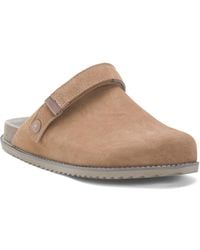 TJ Maxx - Suede Boulder Swivel Strap Clogs For - Lyst