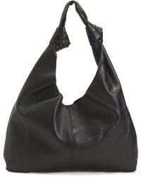 TJ Maxx - Leather Unlined Slouchy Hobo For Leather - Lyst