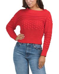 TJ Maxx - Redan Off The Shoulder Sweater Top, Nylon/Spandex/Polyester - Lyst