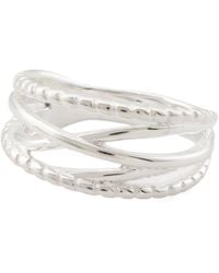 TJ Maxx Sterlings Abalone Textured Ring in Blue | Lyst