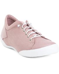 TJ Maxx - Leather Teejay Trainer Shoes For - Lyst