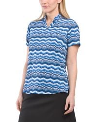 TJ Maxx - Upf 50 Lacey Short Sleeve Top For Spandex/Polyester - Lyst