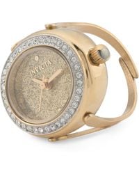 TJ Maxx - Ladies Stainless Steel Mini Round Ring Watch - Lyst