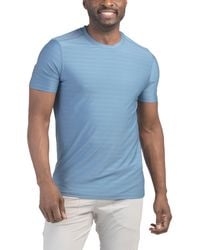 TJ Maxx - Jacquard Striped T-Shirt For Spandex/Polyester - Lyst