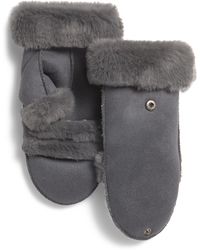 TJ Maxx - Faux Shearling Flip Top Mittens For Acrylic - Lyst