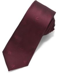 TJ Maxx - Tonal Logo Printed Tie For Polyester - Lyst