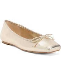 TJ Maxx - Leather Stan Square Toe Ballerina Flats For - Lyst