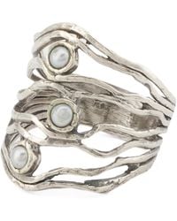 TJ Maxx - Sterling Pearl Sculpted Ring - Lyst