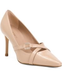 TJ Maxx - Patent Leather Christie Crystal Cross Heels For - Lyst