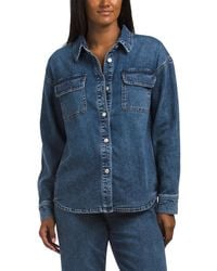 TJ Maxx - Double Pocket Button Down Shirt For Cotton/Polyester - Lyst