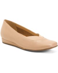 TJ Maxx - Narrow Leather Viana Comfort Flats For - Lyst